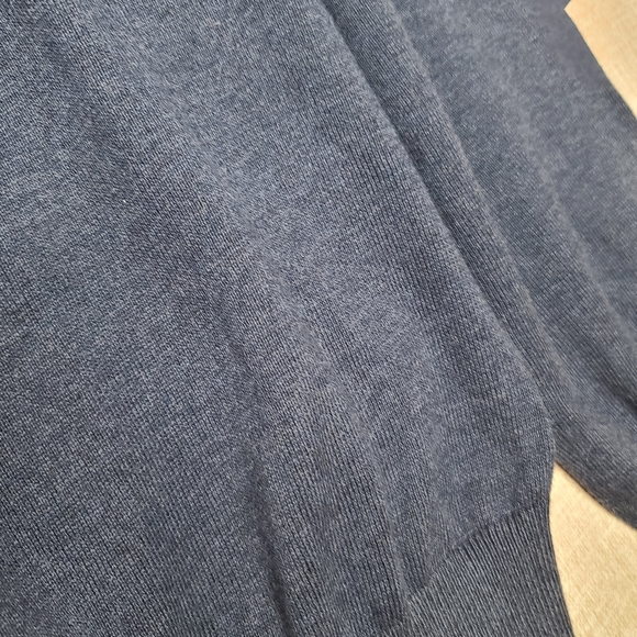 Tommy Hilfiger Crew Neck Knit Blue Sweater - Picture 5 of 11